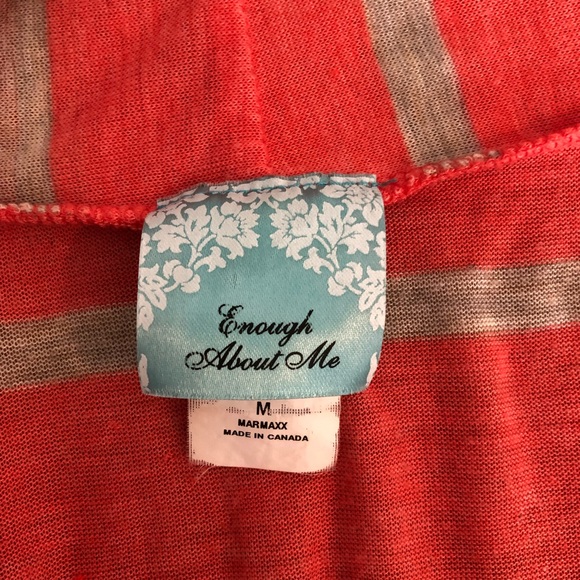 Women’s ENOUGH ABOUT ME striped cardigan - Picture 3 of 4